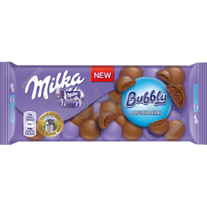 Milka Bubbly Milk 100g