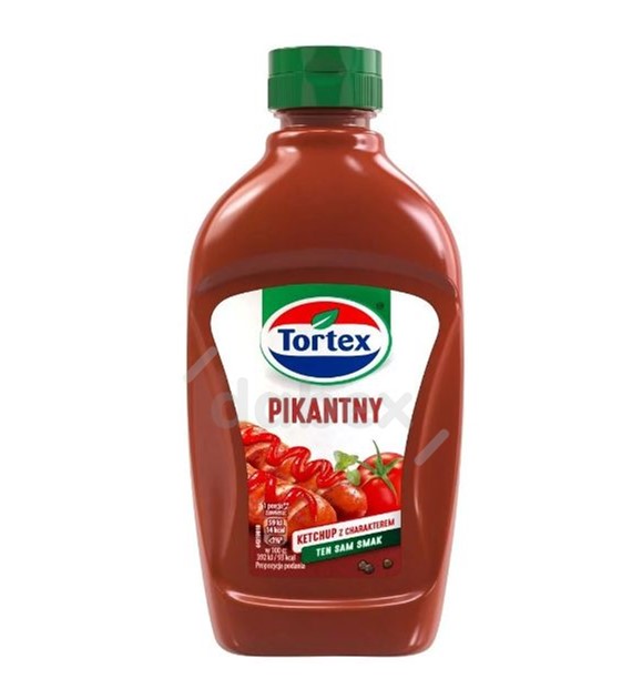 Tortex Ketchup Pikantny 470g/12