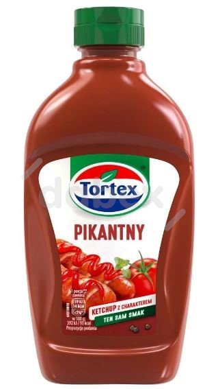 Tortex Ketchup Spicy 470g