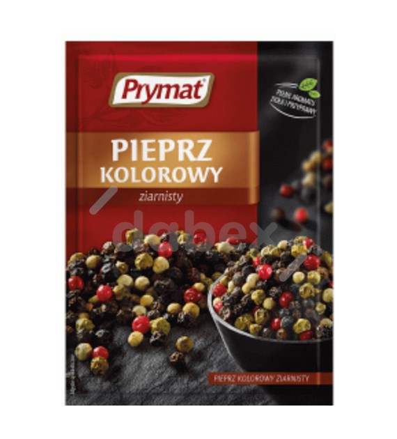 Prymat Pieprz Kolorowy Ziarnisty 15g/25