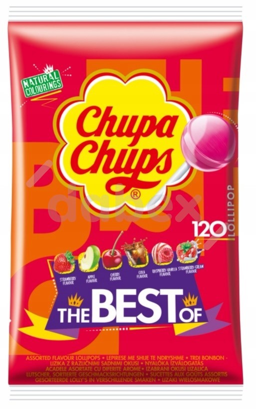 Chupa Chups The Best Of (120*12g)