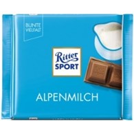 Ritter Sport Czekolada Alpine Milk 100g/12