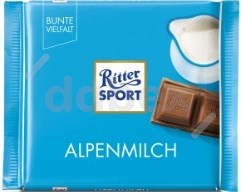 Ritter Sport Czekolada Alpine Milk 100g/12