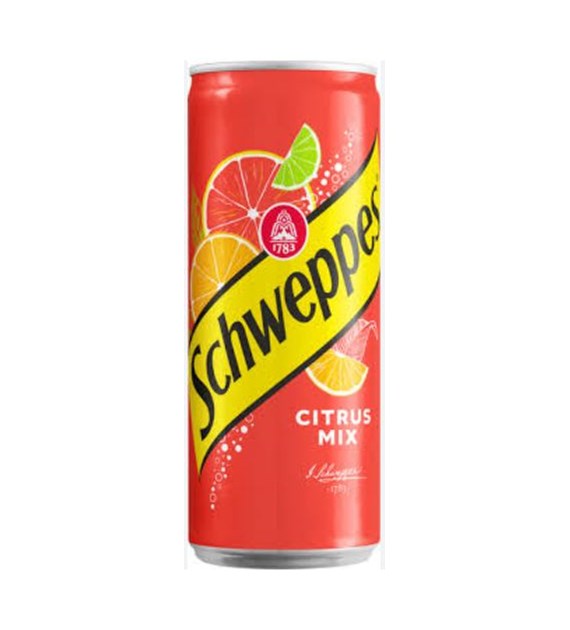 Schweppes Citrus Mix (sleek can) 0,33l