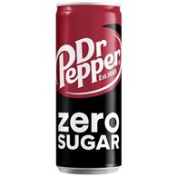 Dr Pepper Zero (sleek can) 0,33l