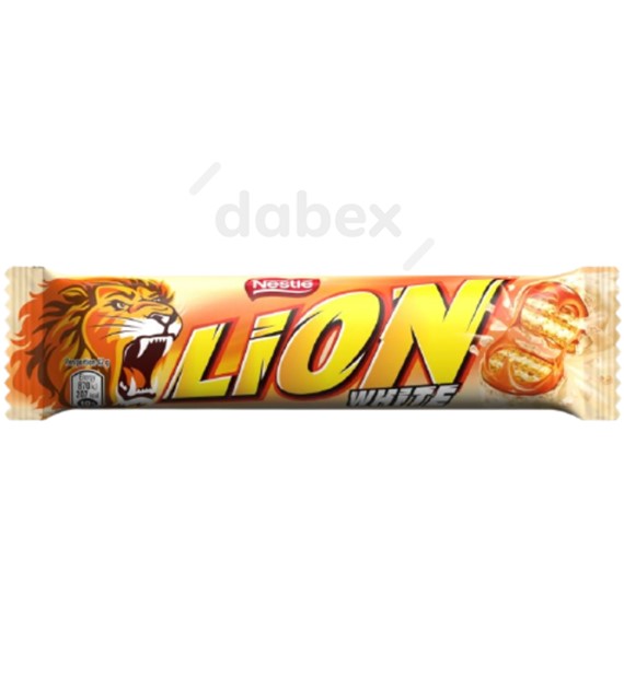 LION WHITE 42g PROMO LABEL