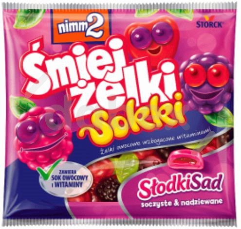 Nimm2 Smile Gummi  Śmiejżelki  Sweet Orchard 90g