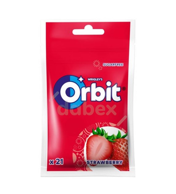 Guma TORBA Orbit Strawberry 29g/22