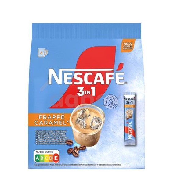 Nescafe 3in1 Frappe Caramel Bag (8*15g)