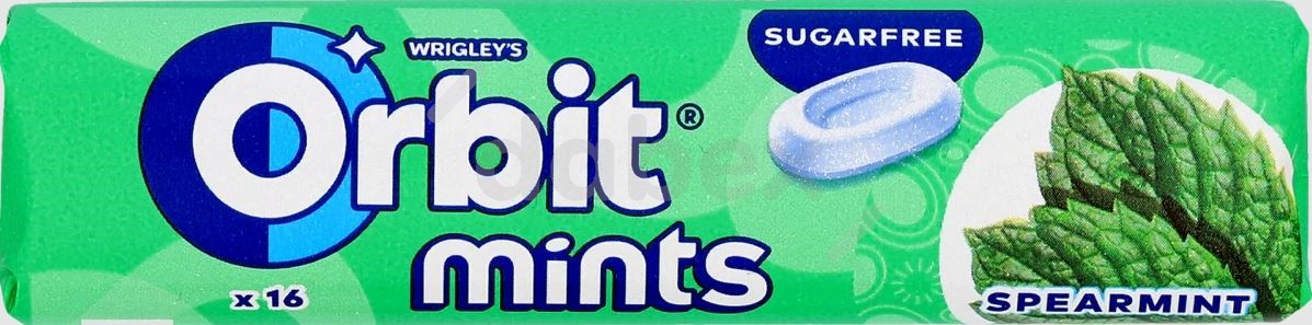 Orbit Mints Spearmint 28g