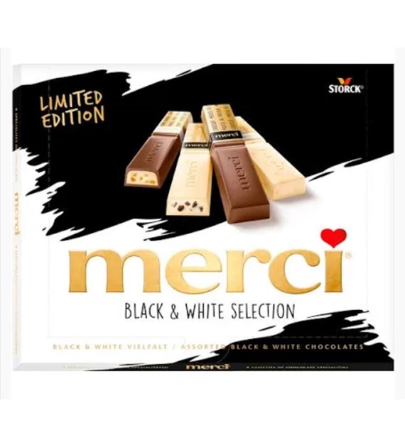 Storck Bomboniera Merci Black & White 240g/135 IMP