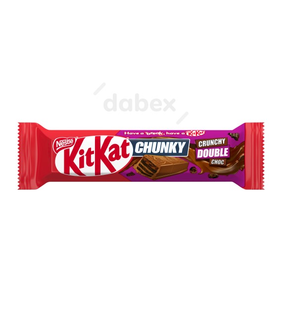 Baton KitKat Chunky Double Choc 42g/24 IMP