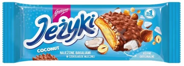 Goplana Jeżyki Cookies Coconut 140g