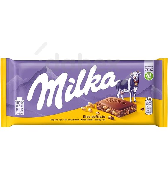 Milka Crispy Rice 100g