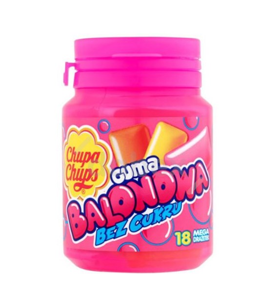 Chupa Chups Bubble Sugarfree Bottle 60g