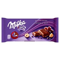 Milka Raisin & Nut 90g