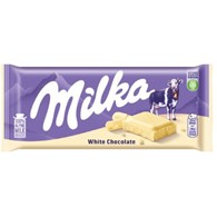 Milka White Chocolate 90g