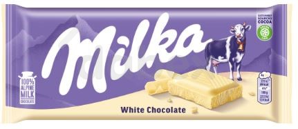 Milka White Chocolate 90g