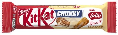 KitKat Chunky White Biscoff 40g