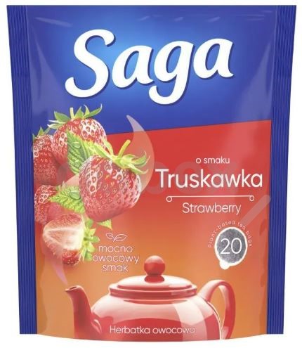 Saga Tea Strawberry 34g