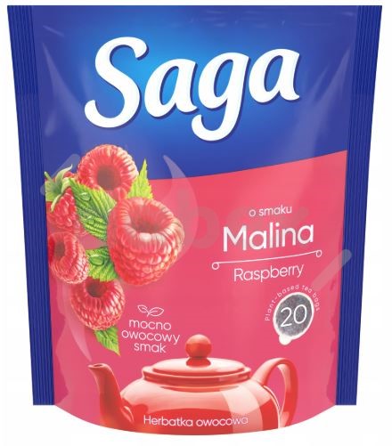 Saga Tea Raspberry 34g