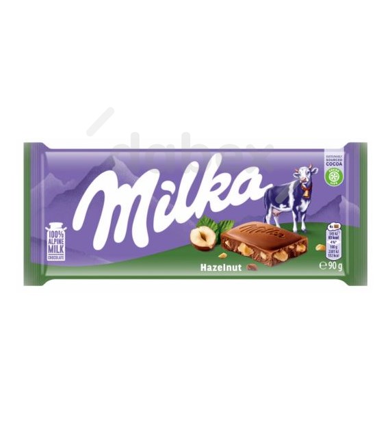 Milka Hazelnut 90g