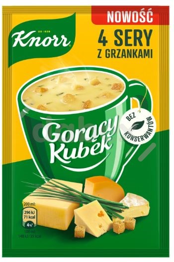 Knorr Quick Soup 4 Cheesee 17g