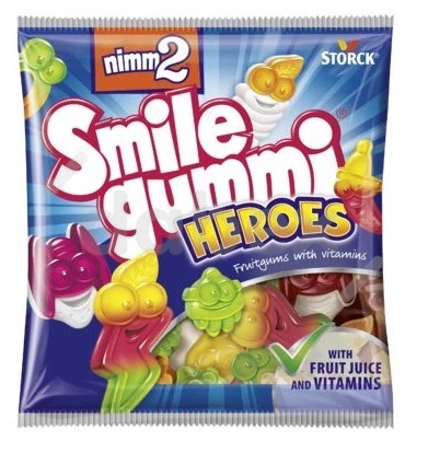 Storck Nimm2 Śmiejżelki Heroes 90g/18 IMP