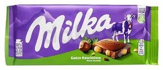 Milka Whole Nut 95g
