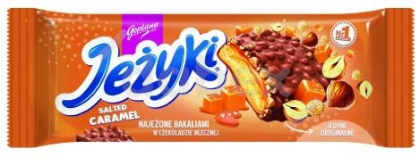 Goplana Jeżyki Cookies Salted Carmel 140g