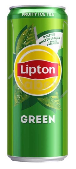 Lipton Ice Tea Green Puszka WYSOKA 0,33l/24