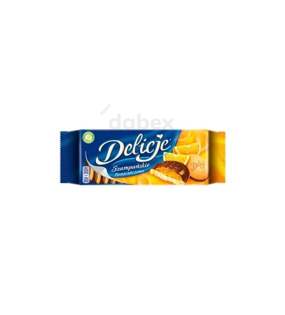 Delicje Sponge Cakes Orange 147g