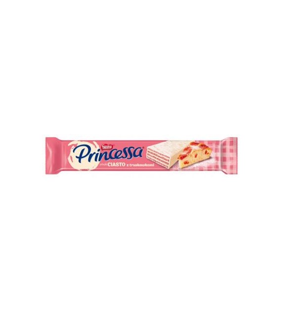Waffer Princessa Straberry Cake 40g