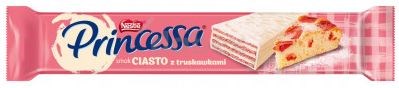 Wafel Princessa Ciasto Truskawkowe 40g/30