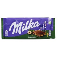 Milka Czekolada Hazelnut Orzechowa 80g/25 IMP