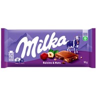 Milka Czekolada Raisins&Nut Bakaliowa 90g/23 IMP