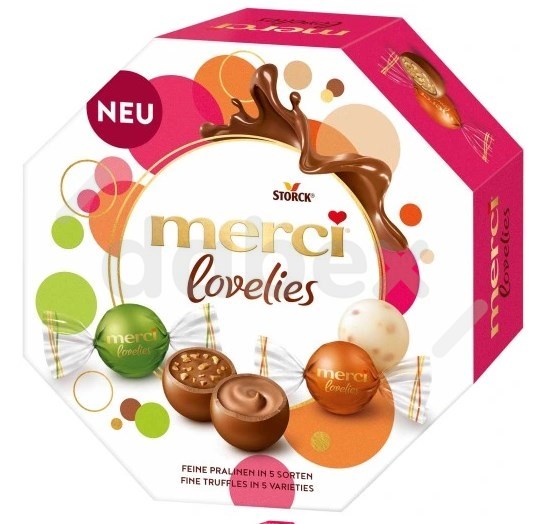 Storck Praliny Merci Lovelies 185g/7 IMP