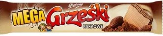 Grześki Waffle Cocoa without Topping 34g