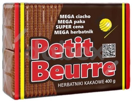 Jasta Petit Beurre Biscuits Cacao 400g