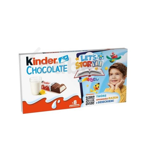 Ferrero Kinder. Chocolate T8 100g/40 PROMO