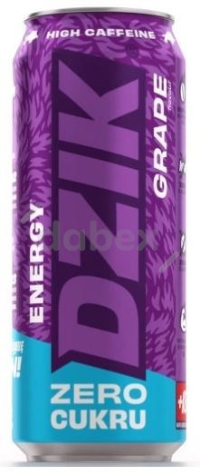 Dzik Napój Energ. Grape Zero 500ml/24