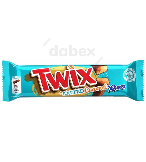 Baton Twix Extra Słony Karmel 75g/24 IMP
