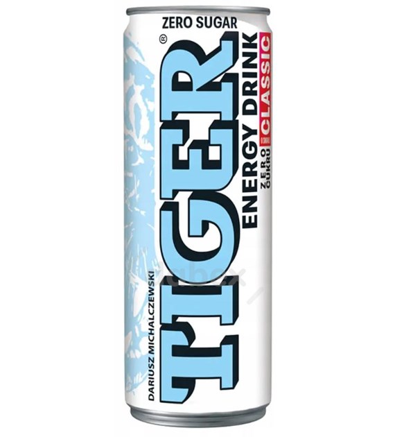 Tiger Energy Drink Zero Sugar 0,25l