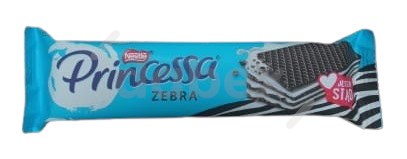 Wafel Princessa Longa Zebra 30g/30