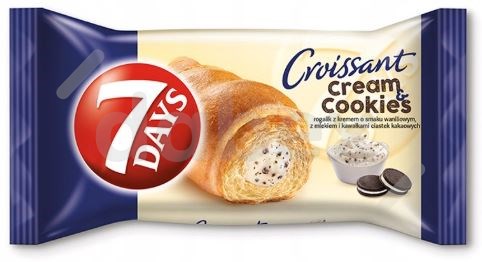 7 Days Rogal Wanilia i Ciastka 60g/20