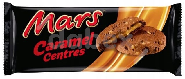 *Ciastka Mars Caramel Centres 144g/8