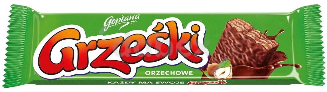 Grześki Waffle with Chocolate Hazelnut 36g