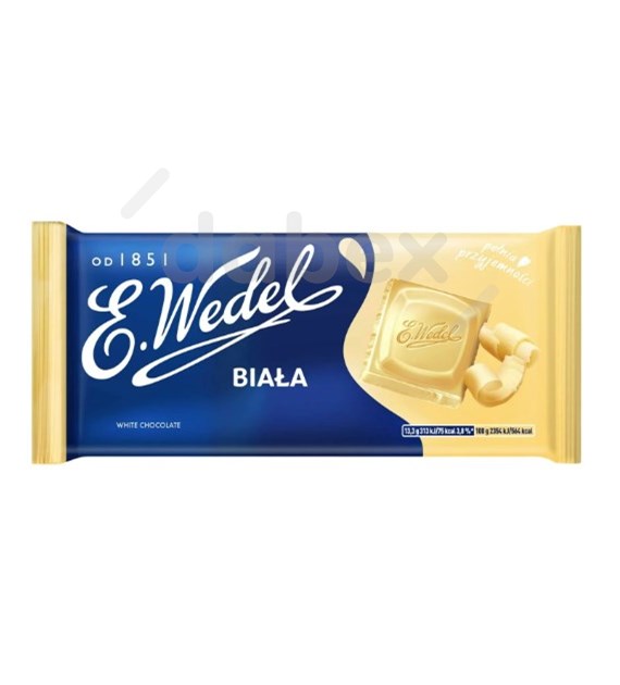 Wedel White Chocolate 80g
