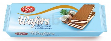 Iga Wafle Kokosowe 500g/10