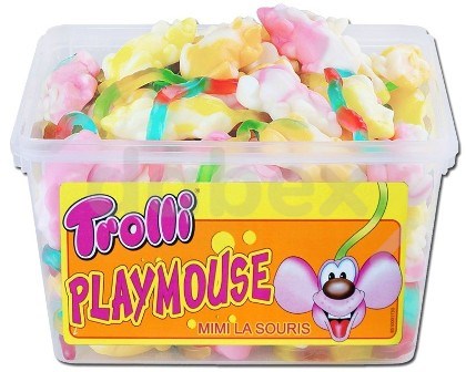 Trolli Żelki Mouse Myszy (75*16g) 1,2kg/6